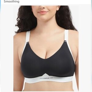 Womens Plus Size Seamless Wireless Bra 2xl